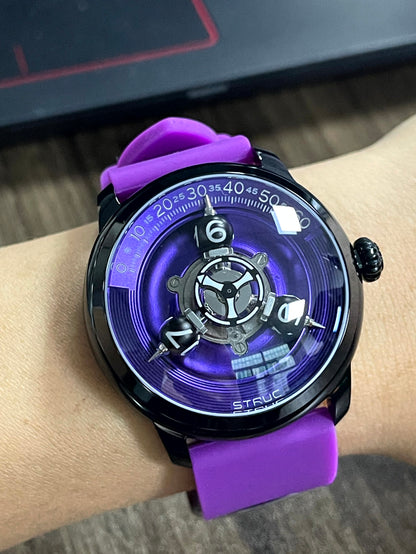 Time Shuttle Mechanical Watch – Redefining Time | Single-Color Chapter Ring
