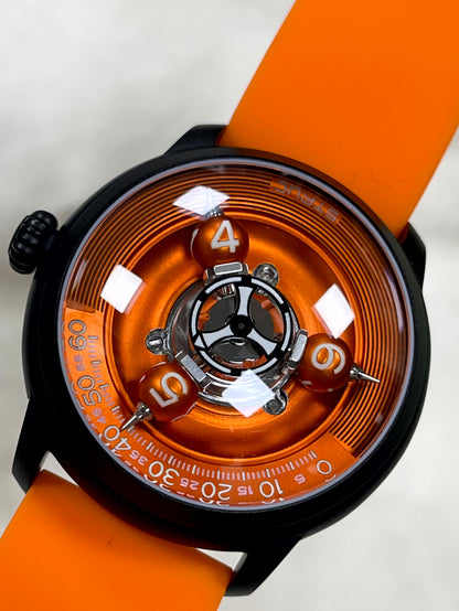 Time Shuttle Mechanical Watch – Redefining Time | Single-Color Chapter Ring