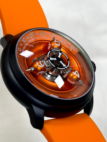 Time Shuttle Mechanical Watch – Redefining Time | Single-Color Chapter Ring