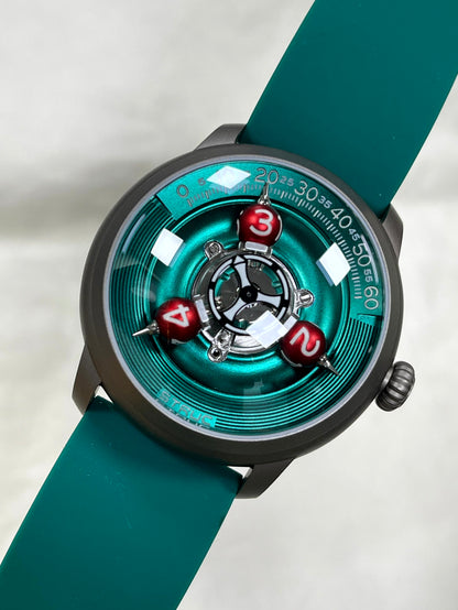Time Shuttle Mechanical Watch – Redefining Time | Single-Color Chapter Ring