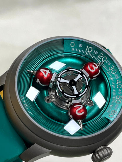 Time Shuttle Mechanical Watch – Redefining Time | Single-Color Chapter Ring