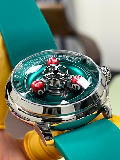 Time Shuttle Mechanical Watch – Redefining Time | Single-Color Chapter Ring