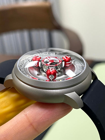 Time Shuttle Mechanical Watch – Redefining Time | Single-Color Chapter Ring
