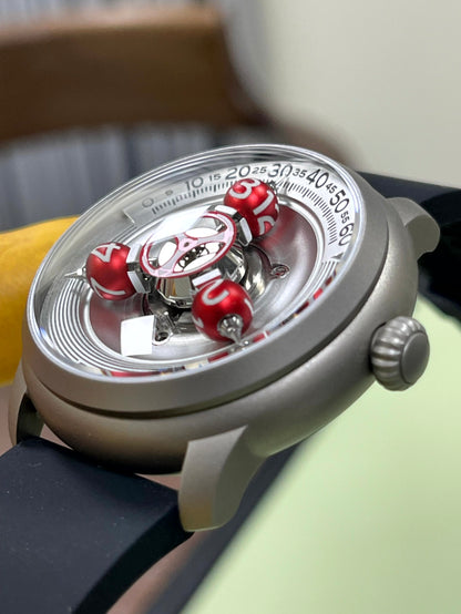 Time Shuttle Mechanical Watch – Redefining Time | Single-Color Chapter Ring