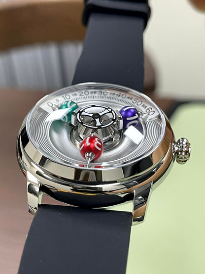 Time Shuttle Mechanical Watch – Redefining Time | Single-Color Chapter Ring
