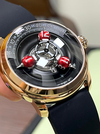 Time Shuttle Mechanical Watch – Redefining Time | Single-Color Chapter Ring