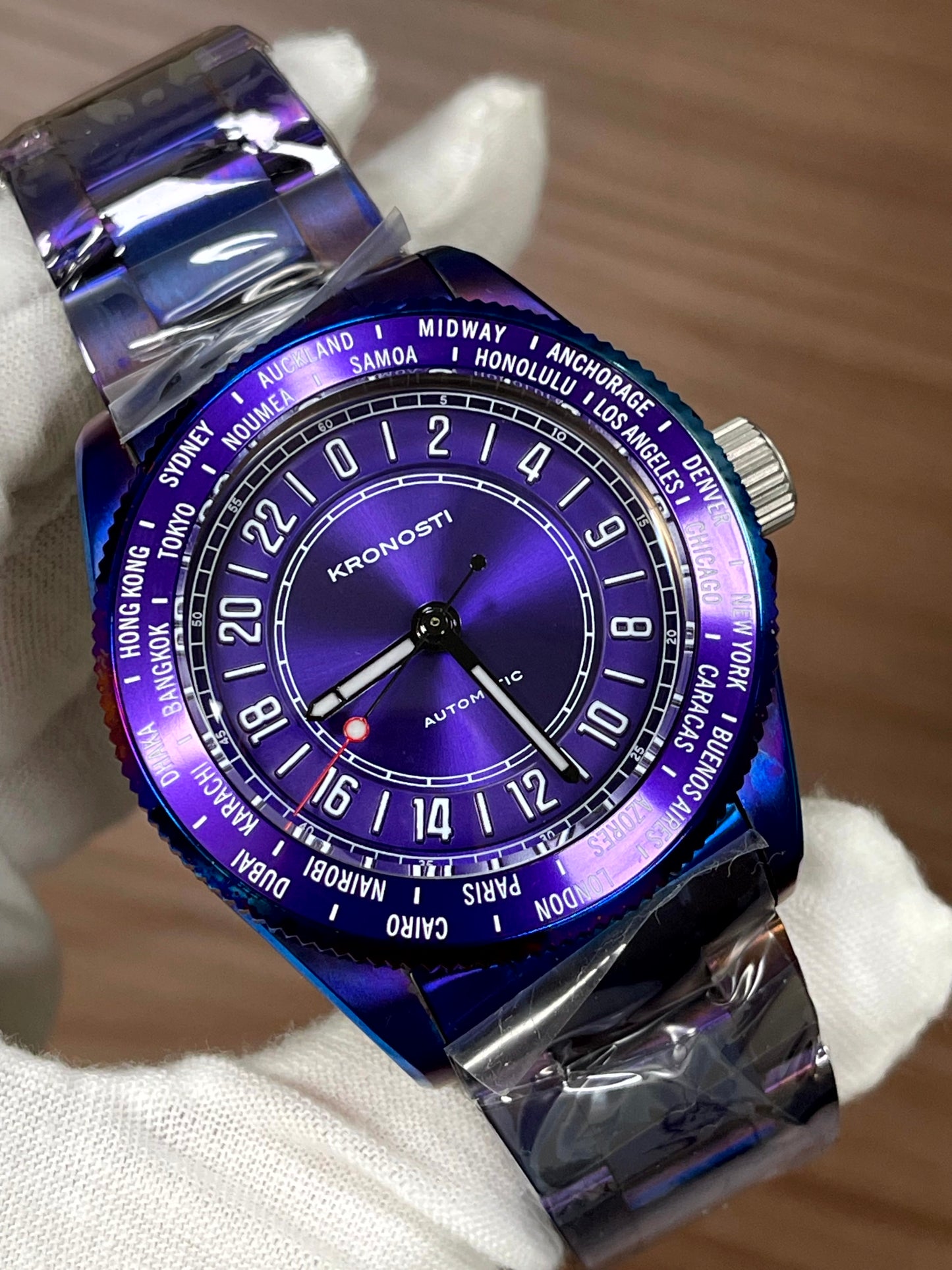 KRONOSTI Deep Explorer – Aurora Titanium Series