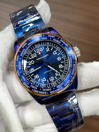 KRONOSTI Deep Explorer – Aurora Titanium Series