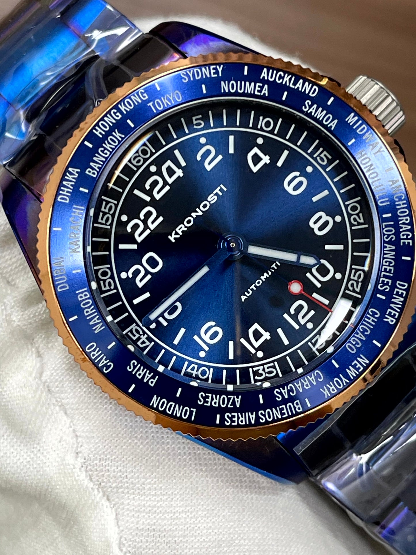 KRONOSTI Deep Explorer – Aurora Titanium Series