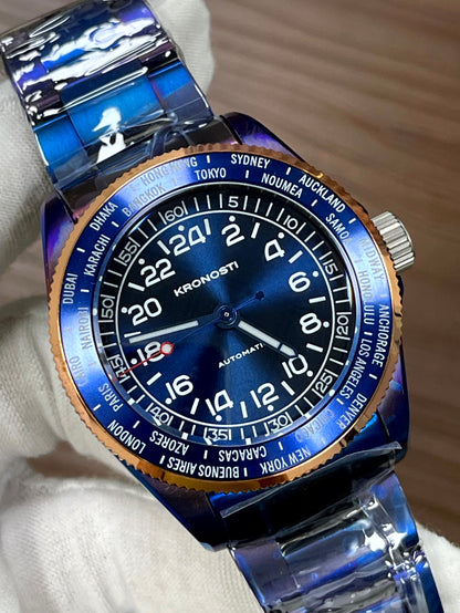 KRONOSTI Deep Explorer – Aurora Titanium Series