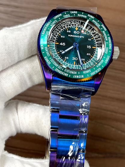 KRONOSTI Deep Explorer – Aurora Titanium Series