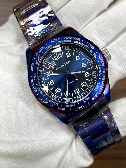 KRONOSTI Deep Explorer – Aurora Titanium Series