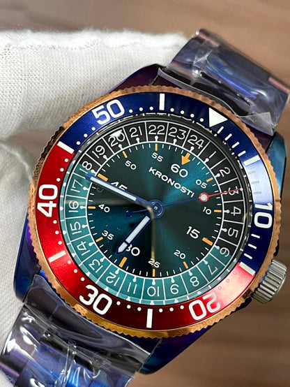KRONOSTI Deep Explorer – Aurora Titanium Series