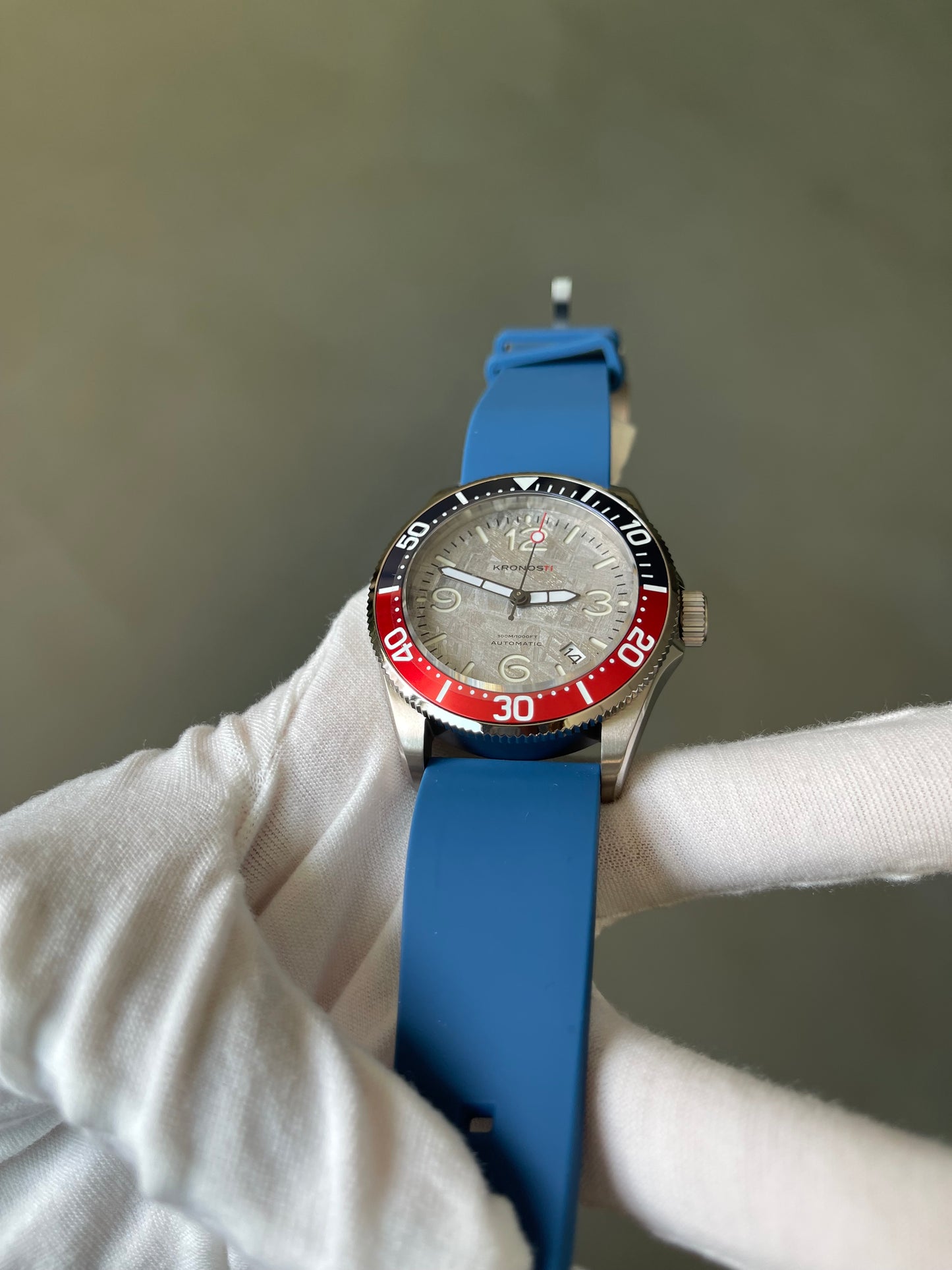 KRONOSTI Deep Explorer – Meteorite Dial (Three-Hand with Date)
