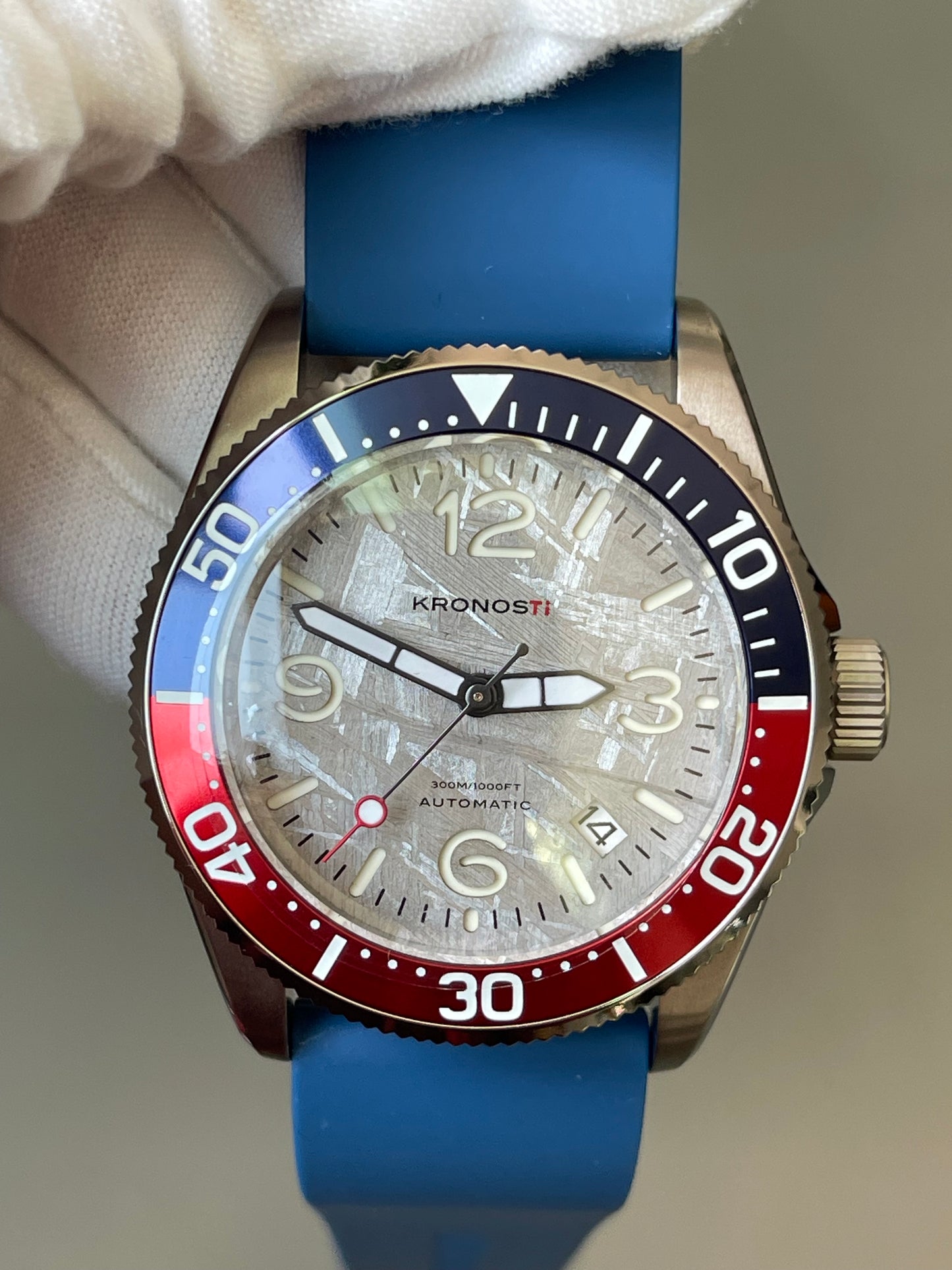 KRONOSTI Deep Explorer – Meteorite Dial (Three-Hand with Date)