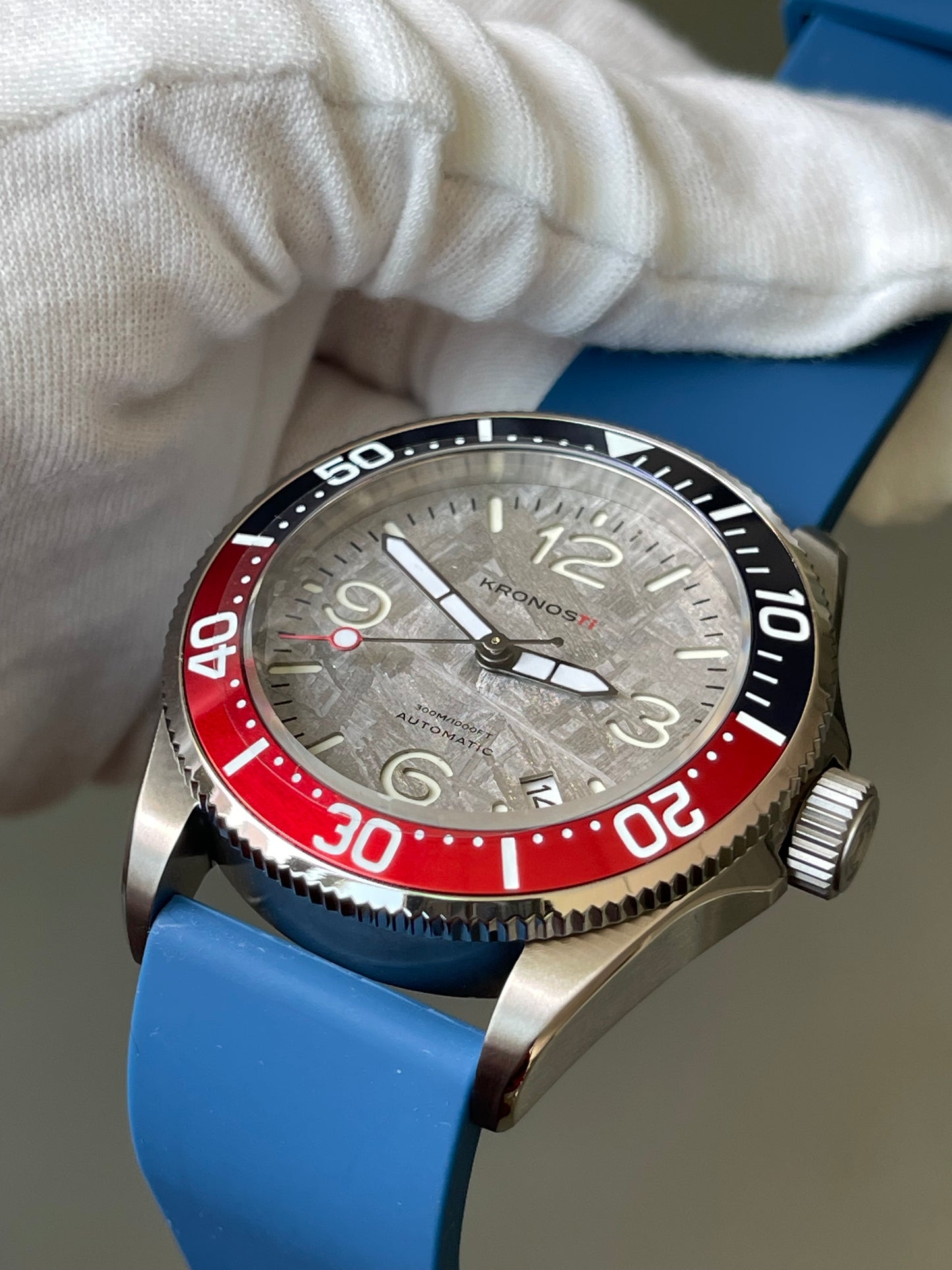 KRONOSTI Deep Explorer – Meteorite Dial (Three-Hand with Date)