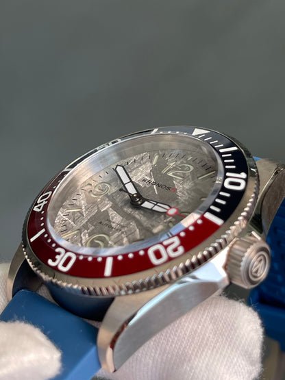 KRONOSTI Deep Explorer – Meteorite Dial (Three-Hand with Date)