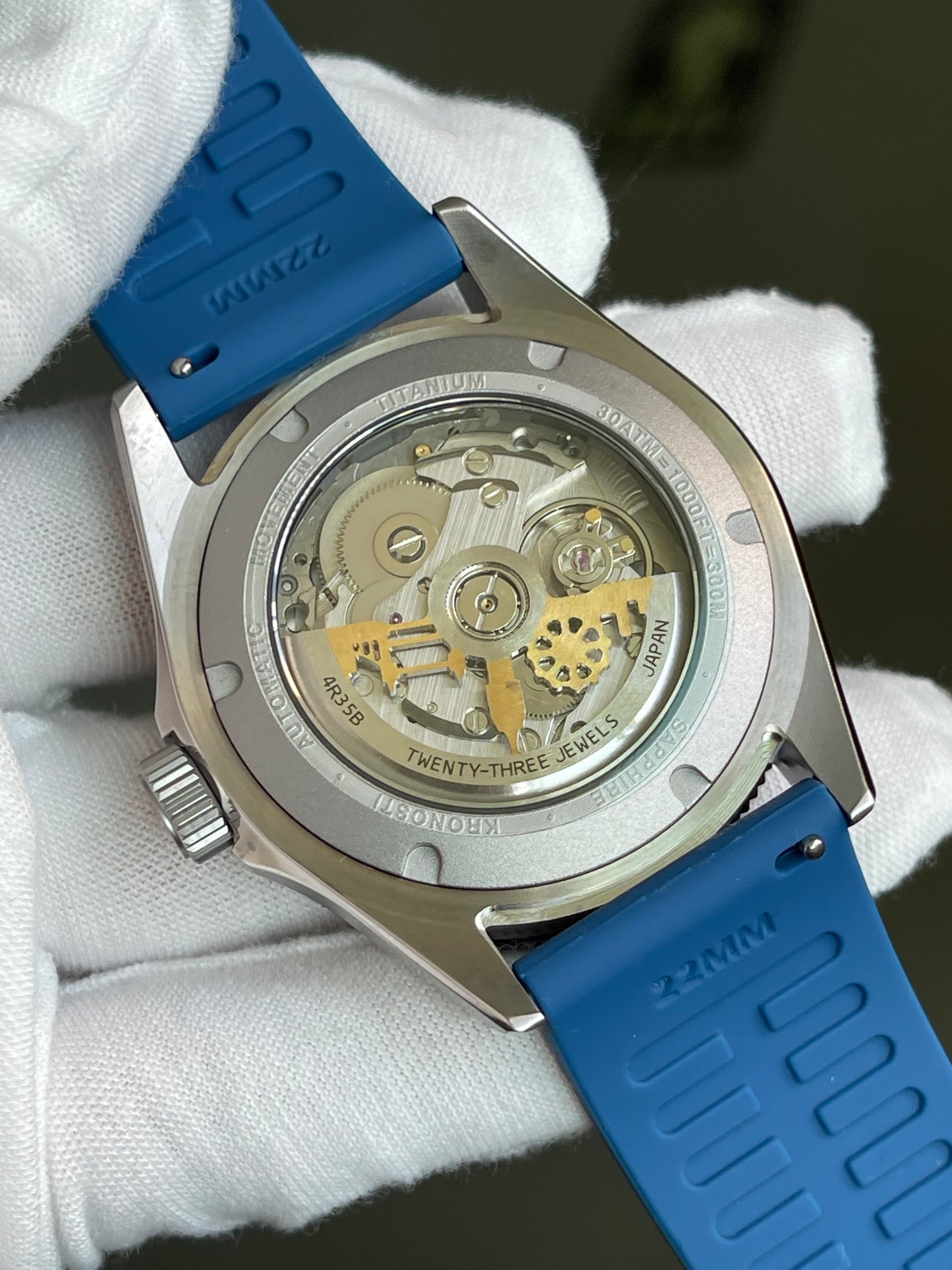 KRONOSTI Deep Explorer – Meteorite Dial (Three-Hand with Date)