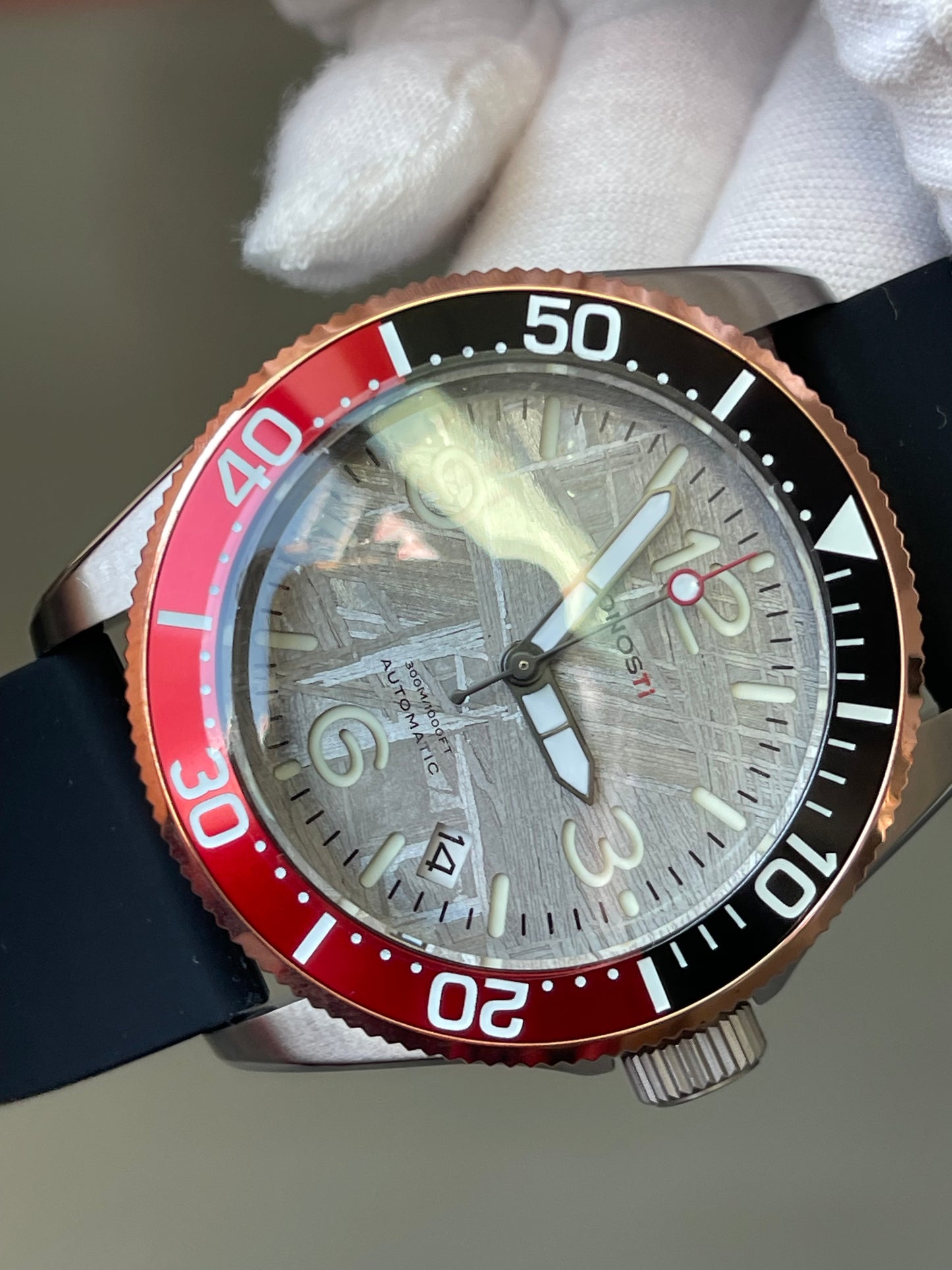 KRONOSTI Deep Explorer – Meteorite Dial (Three-Hand with Date)