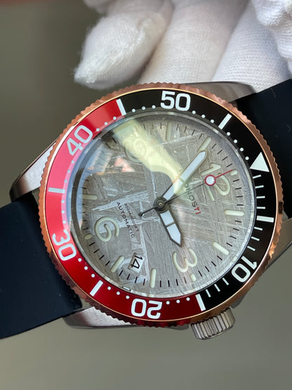 KRONOSTI Deep Explorer – Meteorite Dial (Three-Hand with Date)
