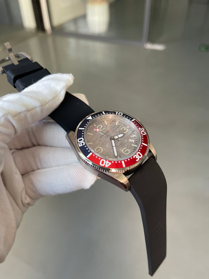 KRONOSTI Deep Explorer – Meteorite Dial (Three-Hand with Date)