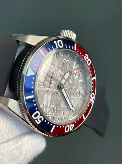 KRONOSTI Deep Explorer – Meteorite Dial (Three-Hand with Date)