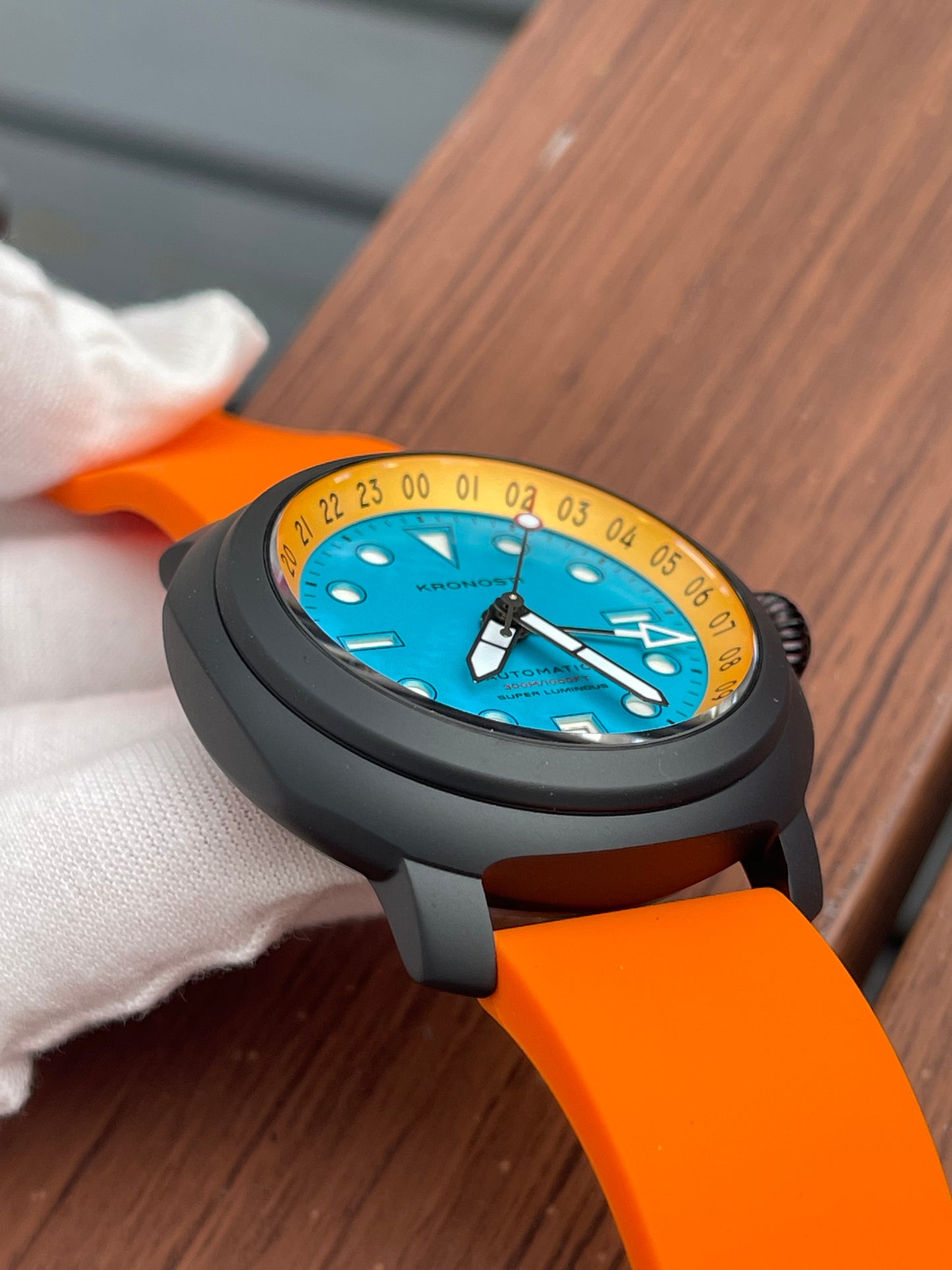 KRONOSTI Voyager Horizon – GMT Black Titanium