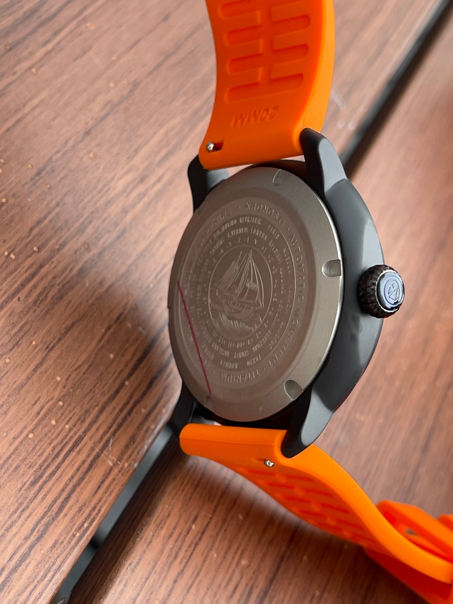 KRONOSTI Voyager Horizon – GMT Black Titanium