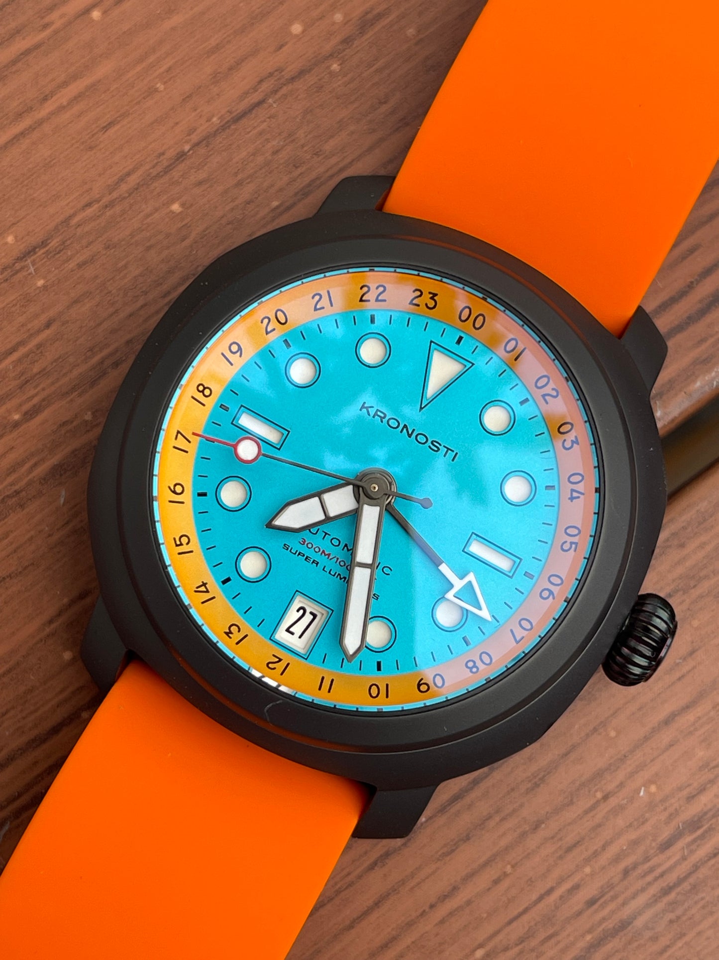 KRONOSTI Voyager Horizon – GMT Black Titanium