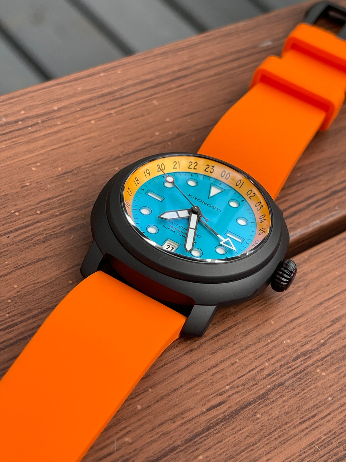 KRONOSTI Voyager Horizon – GMT Black Titanium