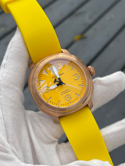 KRONOSTI Voyager Horizon – Three-Hand Bronze