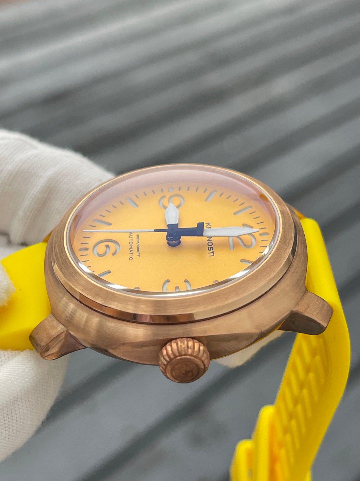 KRONOSTI Voyager Horizon – Three-Hand Bronze