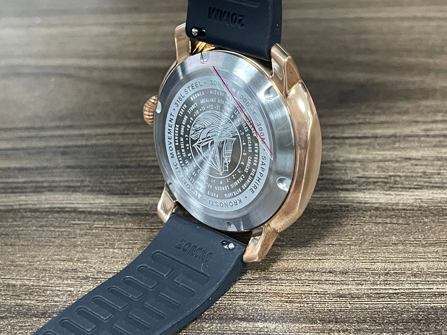 KRONOSTI Voyager Horizon – GMT Bronze