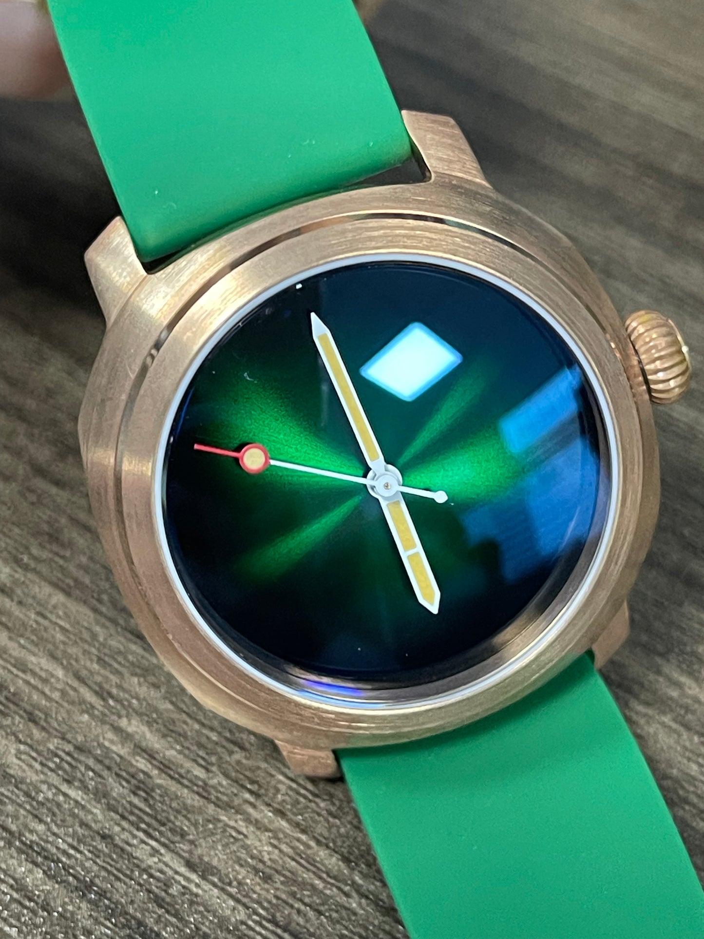 KRONOSTI Voyager Horizon – Three-Hand Bronze