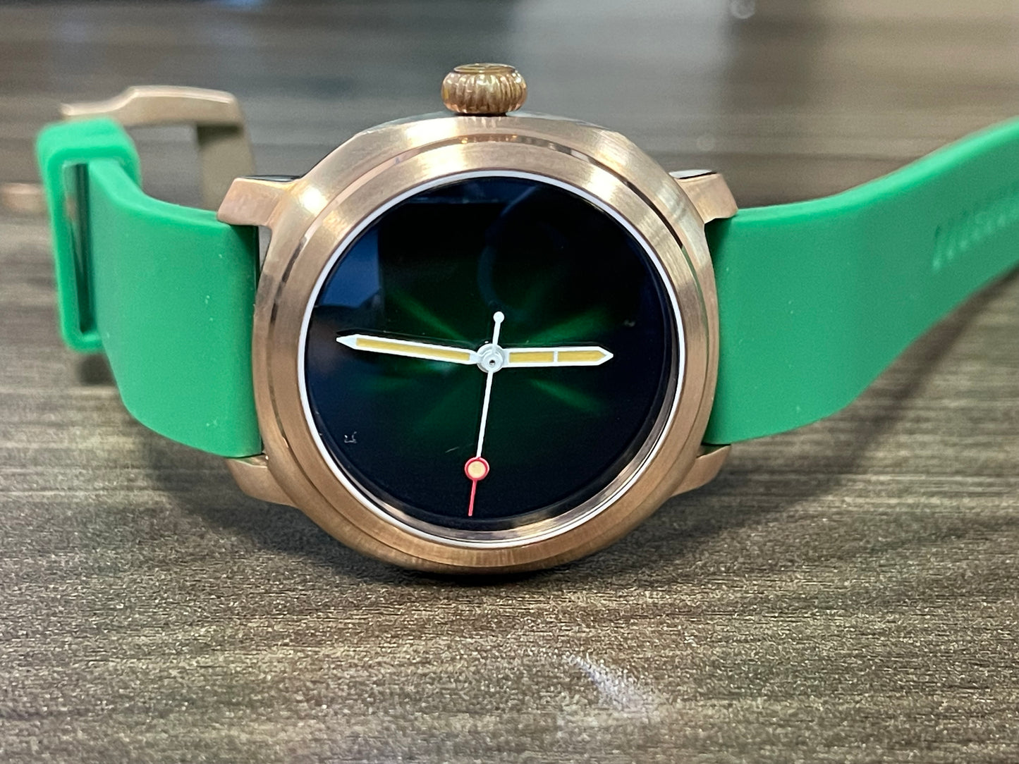 KRONOSTI Voyager Horizon – Three-Hand Bronze