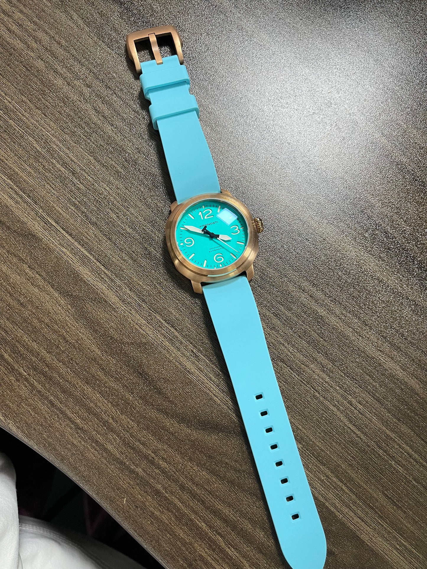 KRONOSTI Voyager Horizon – Three-Hand Bronze