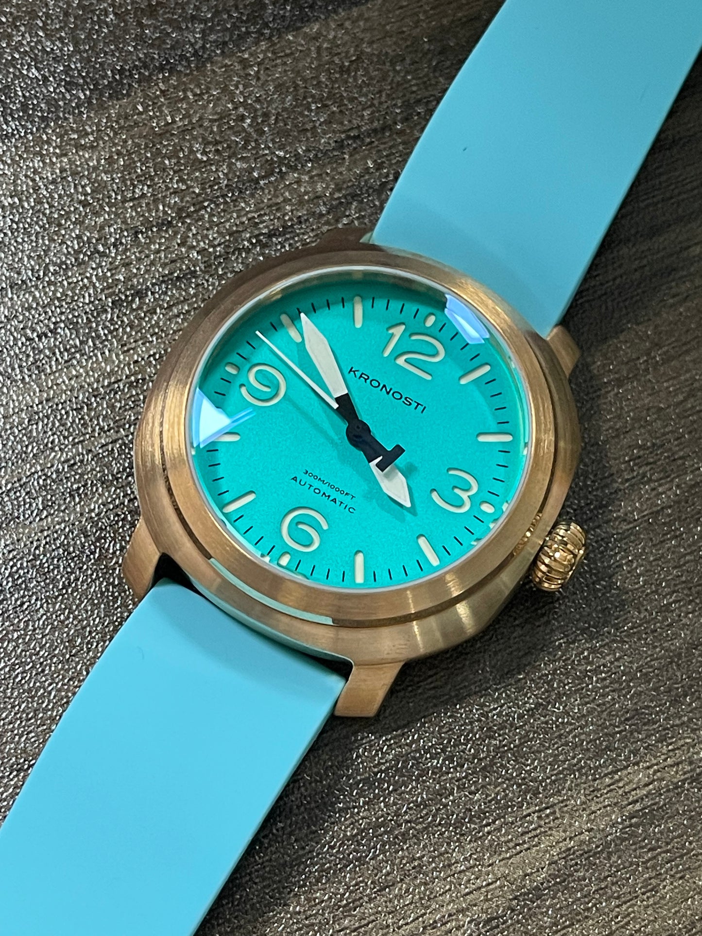 KRONOSTI Voyager Horizon – Three-Hand Bronze