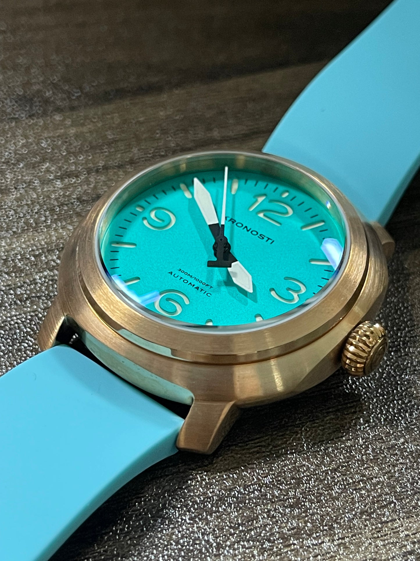 KRONOSTI Voyager Horizon – Three-Hand Bronze