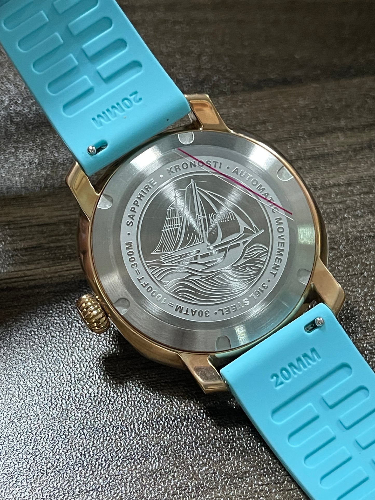 KRONOSTI Voyager Horizon – Three-Hand Bronze