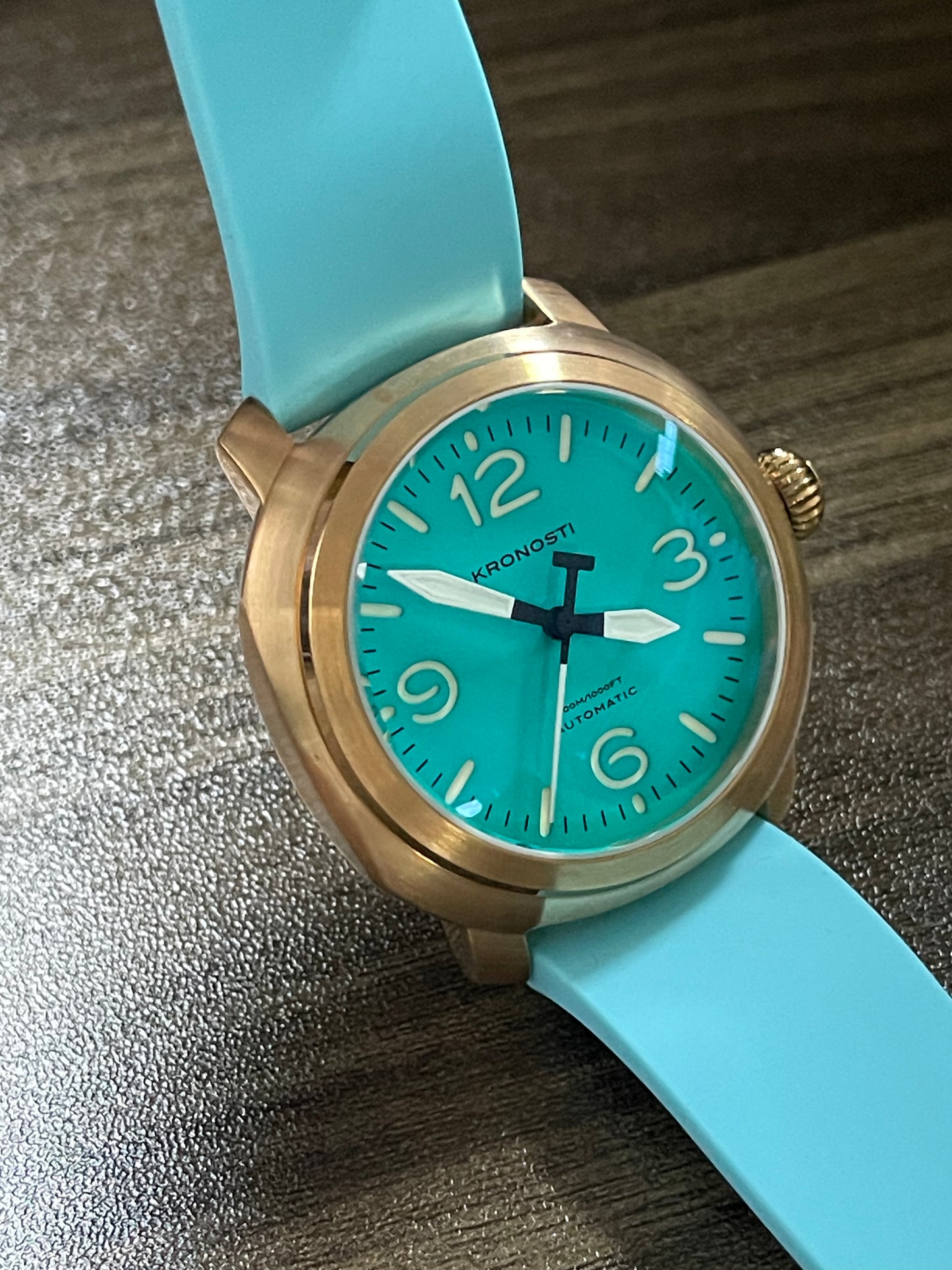 KRONOSTI Voyager Horizon – Three-Hand Bronze