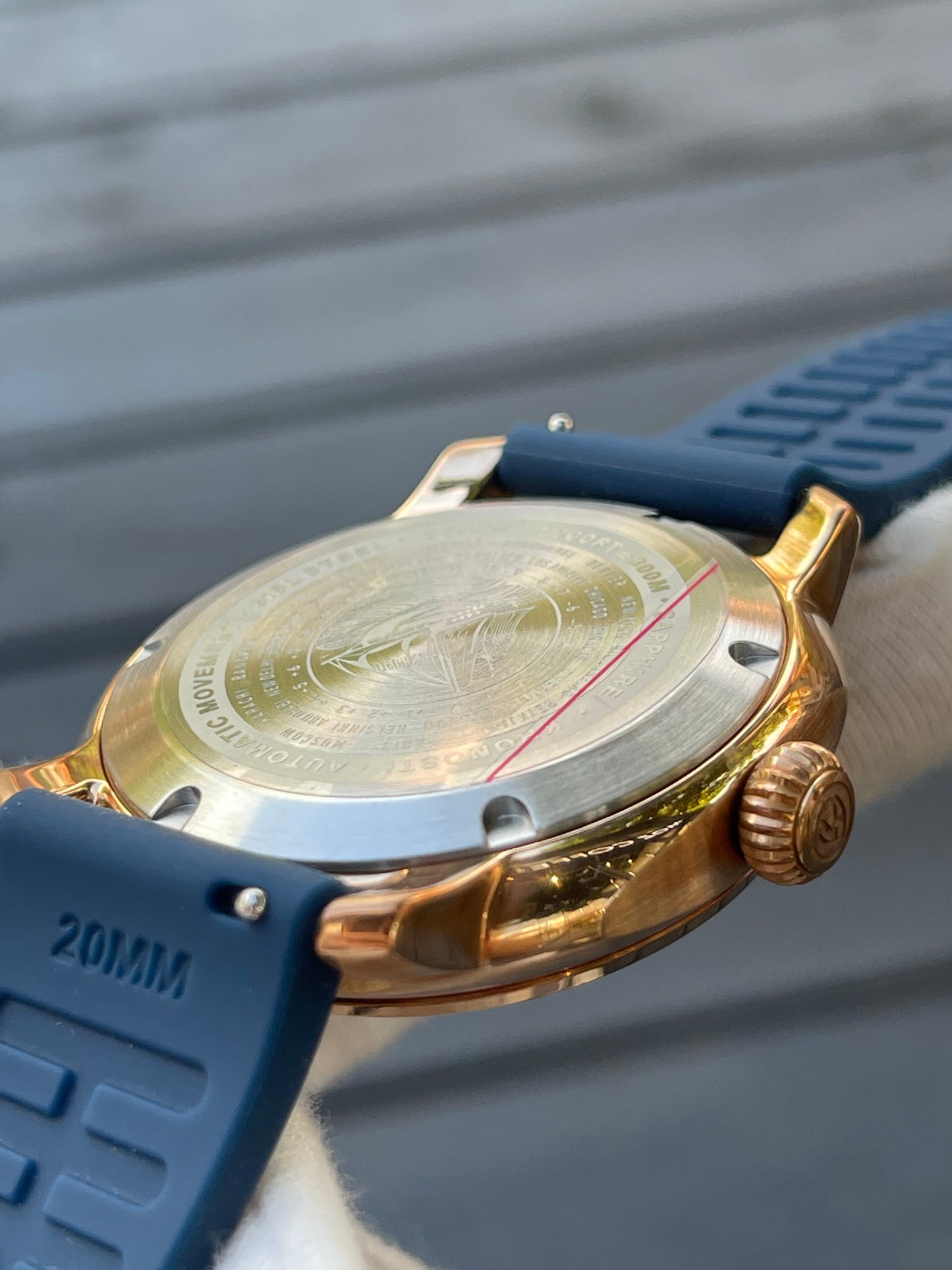 KRONOSTI Voyager Horizon – GMT Bronze