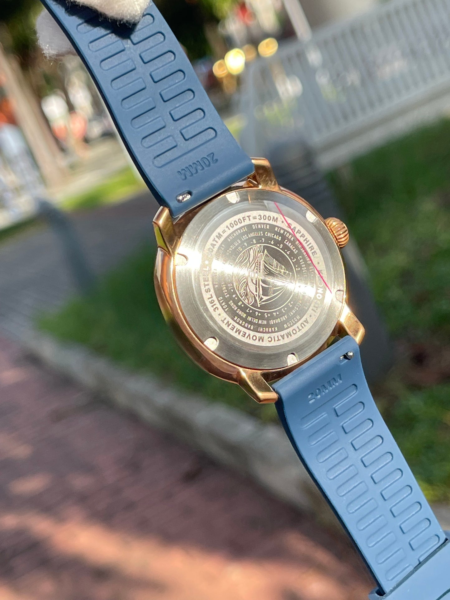 KRONOSTI Voyager Horizon – GMT Bronze