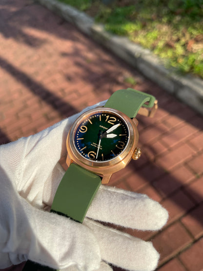 KRONOSTI Voyager Horizon – Three-Hand Bronze