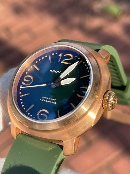 KRONOSTI Voyager Horizon – Three-Hand Bronze