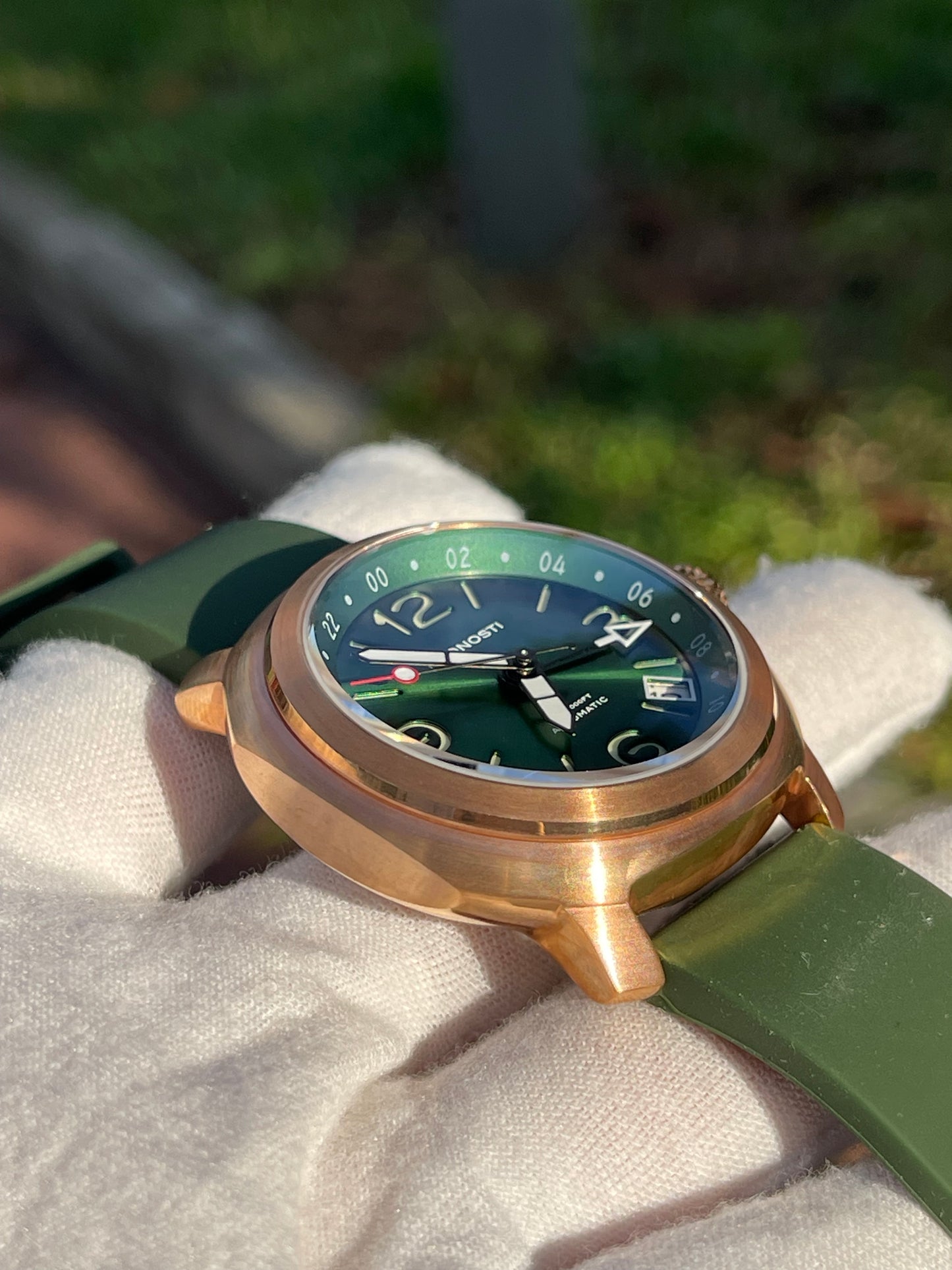 KRONOSTI Voyager Horizon – GMT Bronze
