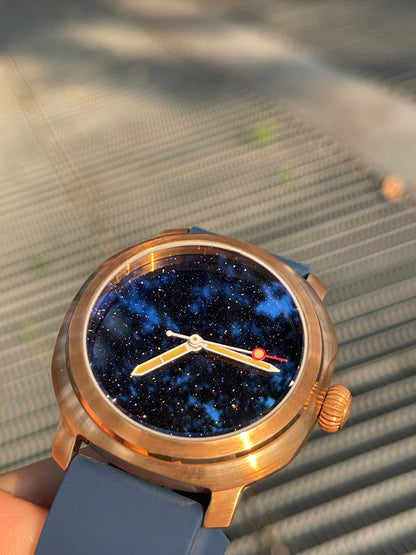 KRONOSTI Voyager Horizon – Three-Hand Bronze