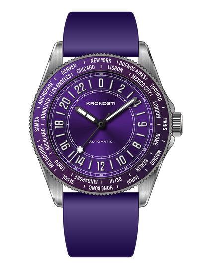 KRONOSTI Deep Explorer – 24H World Timer