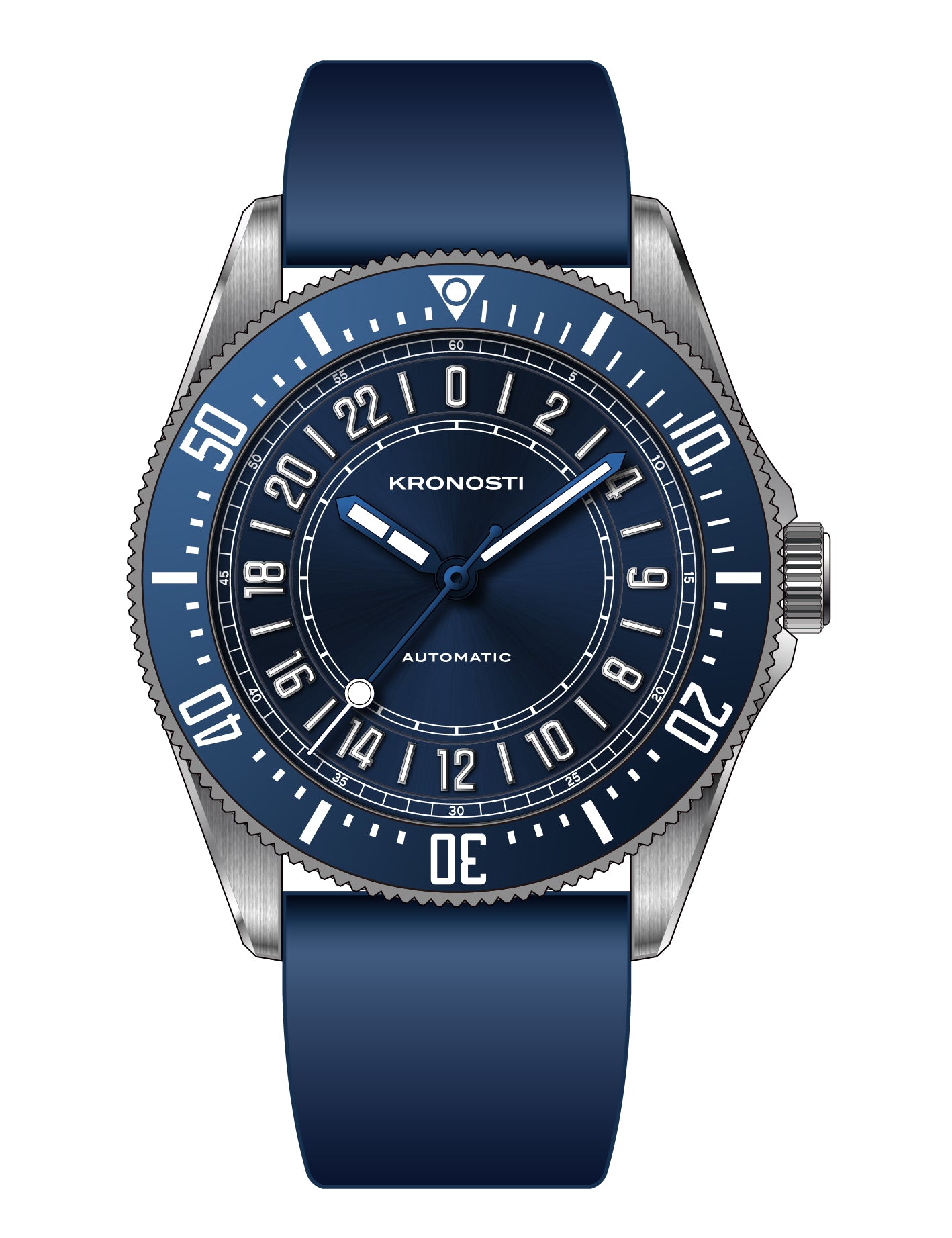 KRONOSTI Deep Explorer – 24H World Timer