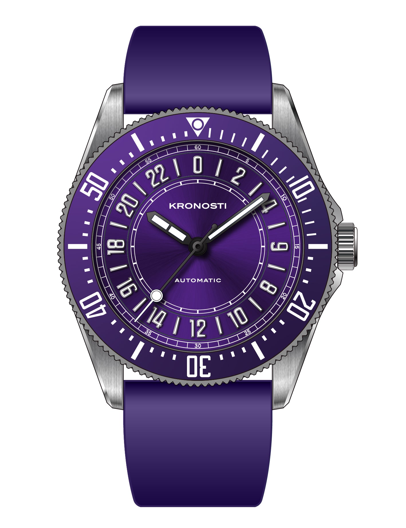 KRONOSTI Deep Explorer – 24H World Timer