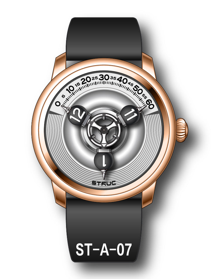 Time Shuttle Mechanical Watch – Redefining Time | Split-Color Chapter Ring